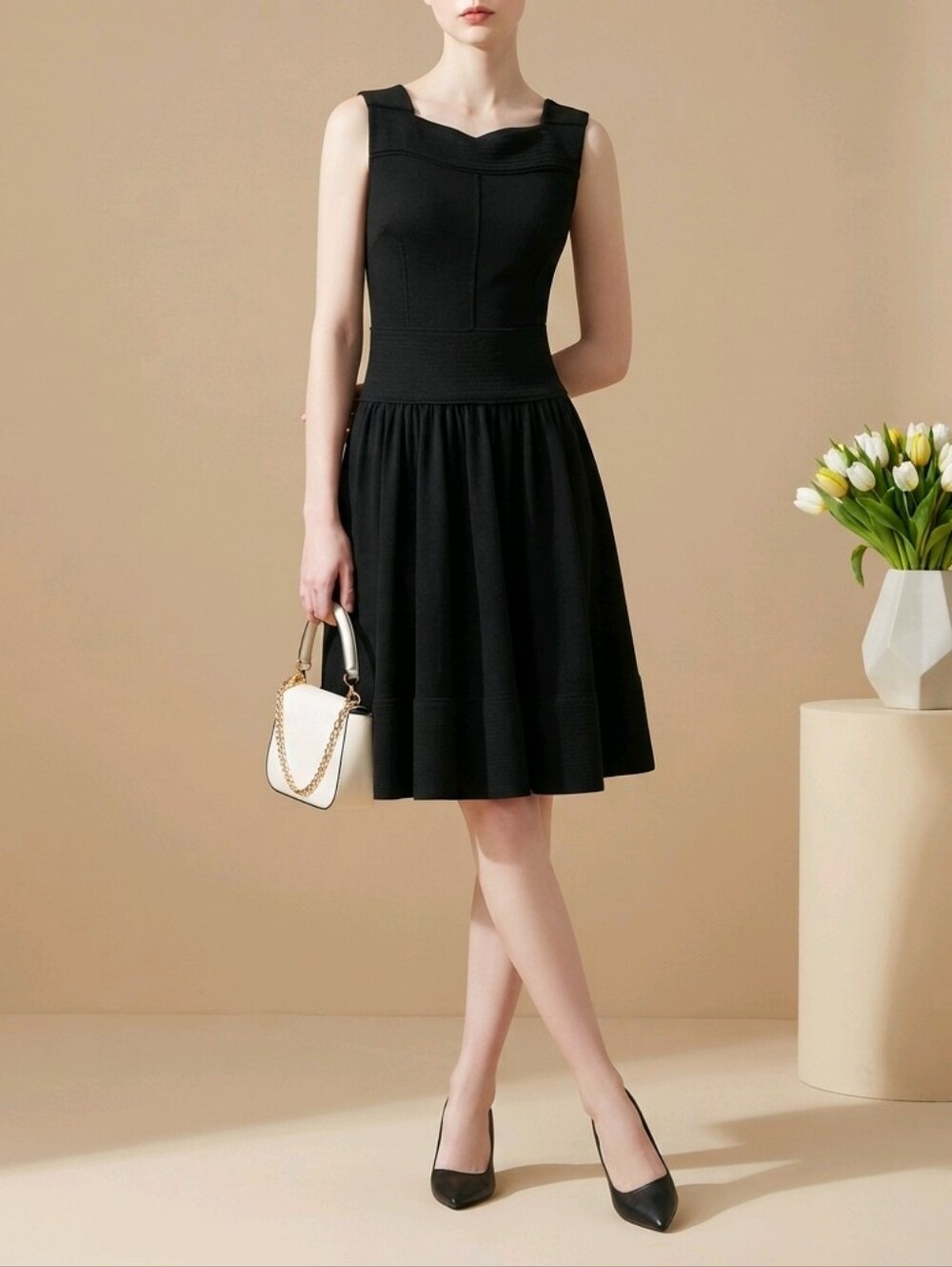 Diane von Furstenberg sleeveless Paige dress size 6